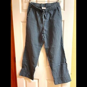 Soft slubbed cotton pants from parachute